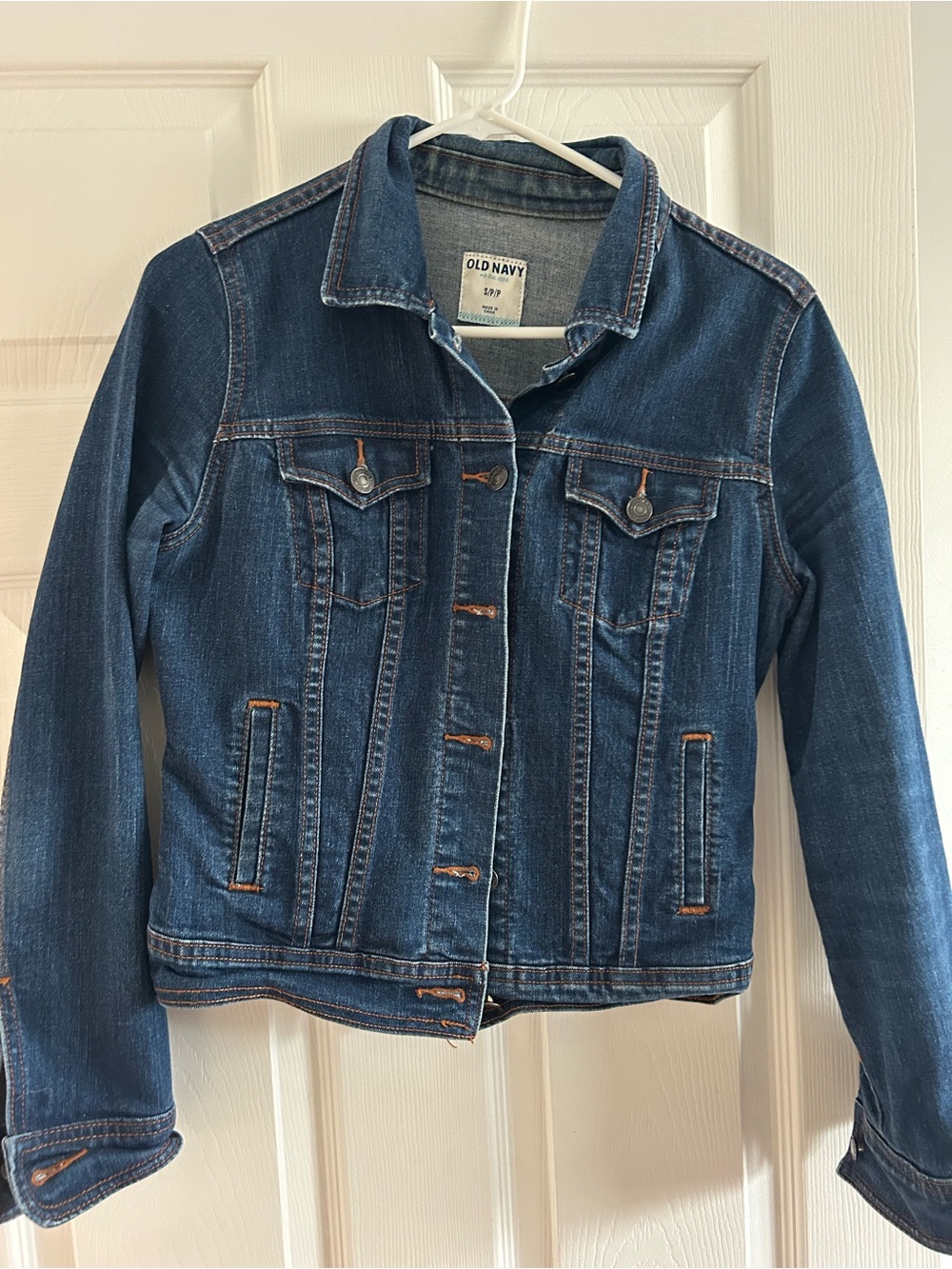 Old Navy Dark Blue Denim Jacket